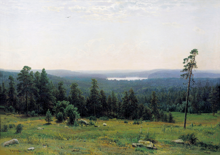  伊凡·伊凡诺维奇·希施金 Ivan I. Shishkin —— 湖边森林